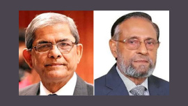 Mirza Fakhrul and Oli Ahmad