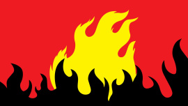 ‘গ্যাস লিকেজ থেকে’ আগুন