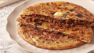 কিমা পরোটা