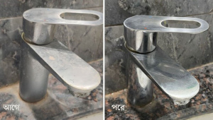 ট্যাপ থেকে পানির কঠিন দাগ ওঠাবেন যেভাবে