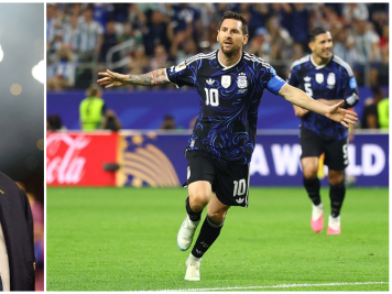 infantino and Messi