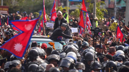 Former King Gyanendra Shah.