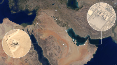 মধ্যপ্রাচ্যে।