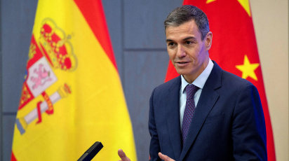 স্পেনের নেতা পেদ্রো সানচেজ। ফাইল ছবি: রয়টার্স