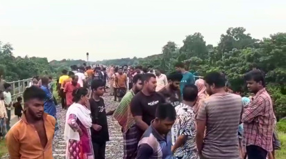 গোপালগঞ্জের মহেশপুর রেলস্টেশন এলাকা। ছবি: সংগৃহীত
