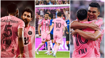 messi and casemiro