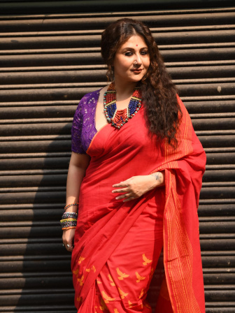 কলকাতার স্বস্তিকা মুখার্জী। ছবি: স্বস্তিকার অফিশিয়াল ফেসবুক পেজ থেকে সংগৃহীত