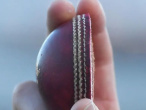 Ball split in two