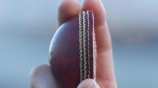 Ball split in two